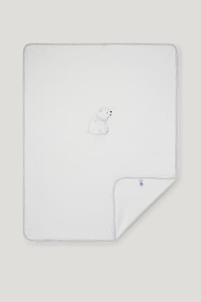 Ours polaire - couverture pour bébé