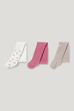 Paquet de 3 - floretes - leotards tèrmics per a nadó