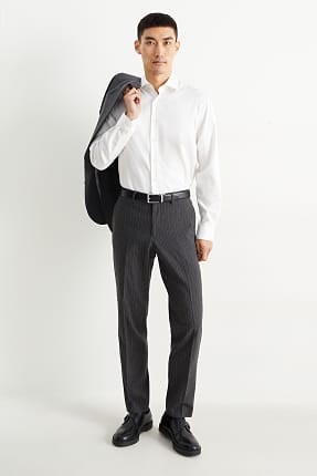 Pantalons combinables - regular fit - Flex - ratlla diplomàtica