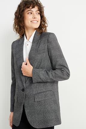 Blazer oversized - de quadres