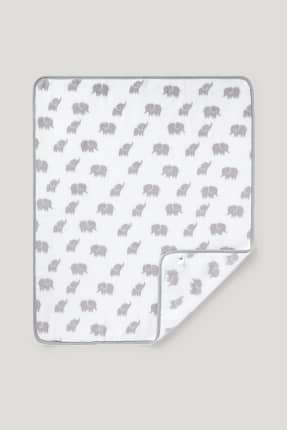 Elephant - baby blanket