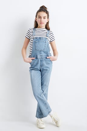 Peto vaquero niña c&a store