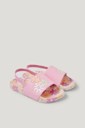 Květinový motiv - sandále