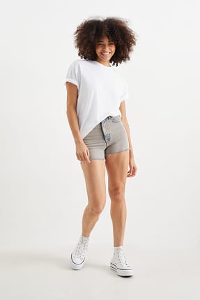 CLOCKHOUSE - short en jean - high waist