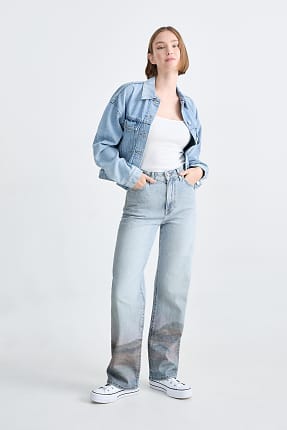 CLOCKHOUSE - loose fit jeans - vita alta