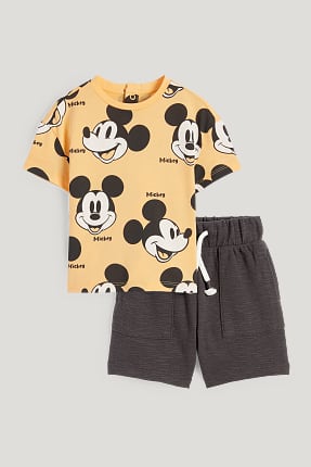 Mickey Mouse - ensemble pour bébé - 2 pièces