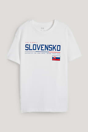 Eslovàquia - samarreta de màniga curta