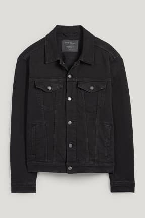 Gap mens black denim jacket clearance