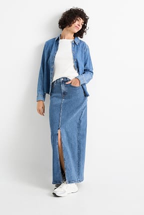 Jupe en jean pour femme a prix minis I E Shop C A