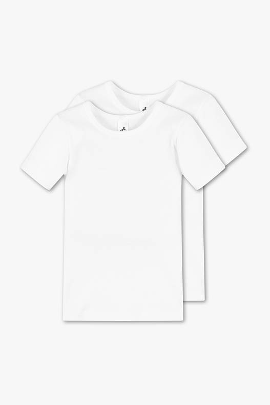Enfant - T-shirts - pack de 2 - blanc