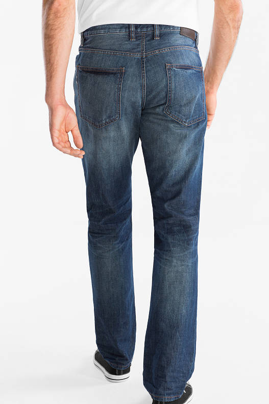 Muži - Straight jeans - džíny - modré