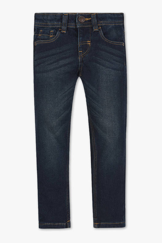 #wearthechange - Skinny jeans - denim-albastru închis