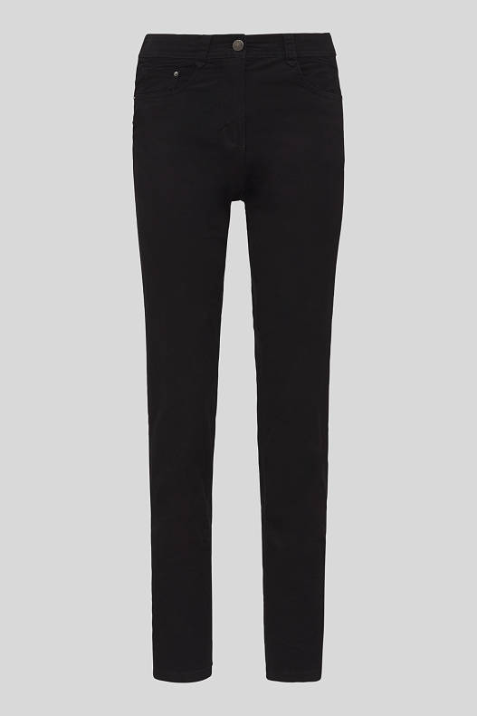 Promoții - Pantaloni cu 5 buzunare - negru