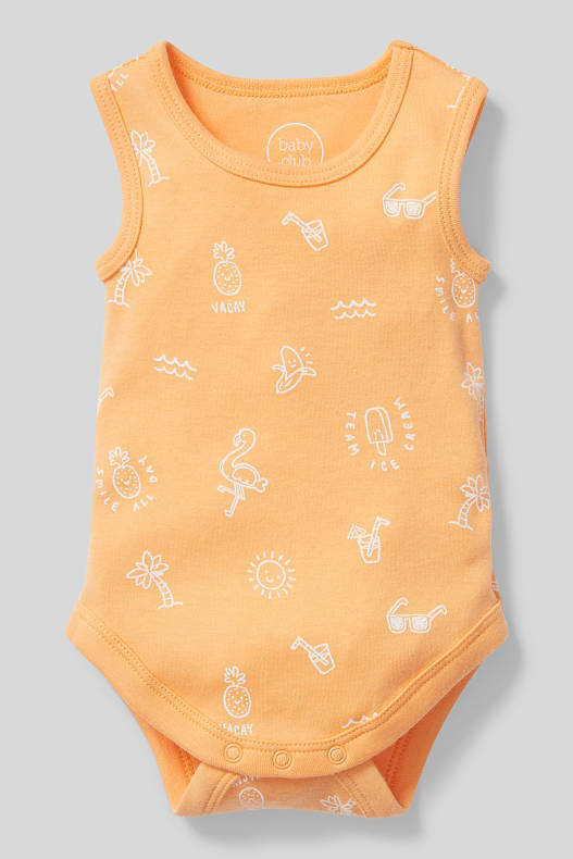 Bebeluși - Baby bodysuit - portocaliu