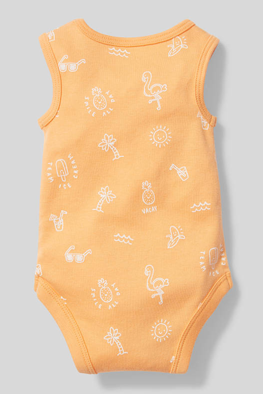 Bebeluși - Baby bodysuit - portocaliu