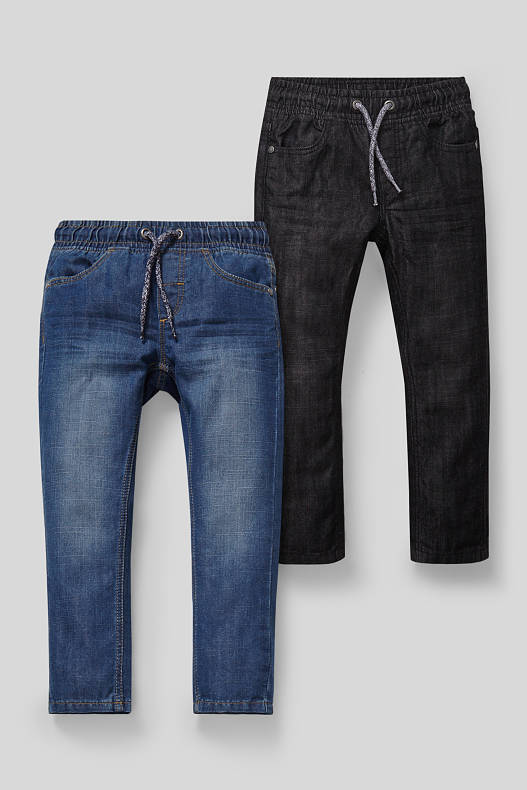 Produse - Multipack 2 buc. - Straight jeans - denim-albastru