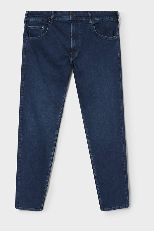 Tendință - Regular jeans - Performance Stretch - denim-albastru închis