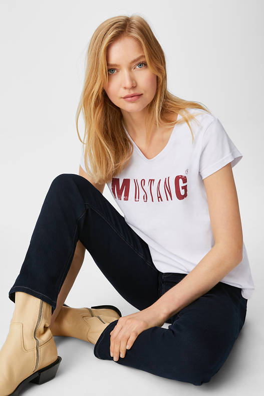 Promotions - MUSTANG - T-shirt - blanc