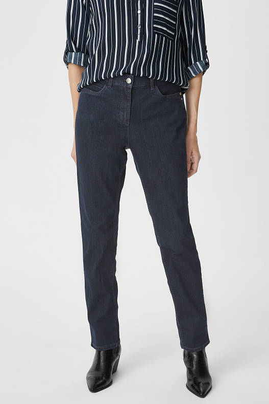 Promoții - Slim jeans classic fit - denim-albastru închis