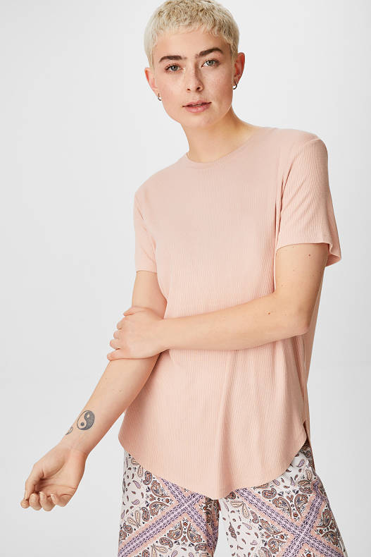 Sale - CLOCKHOUSE - t-shirt - rosa