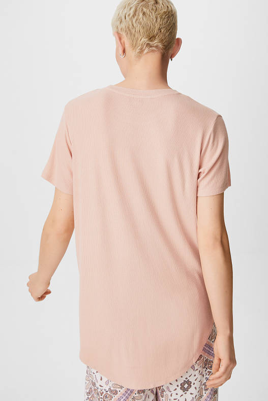 Soldes - CLOCKHOUSE - T-shirt - rose