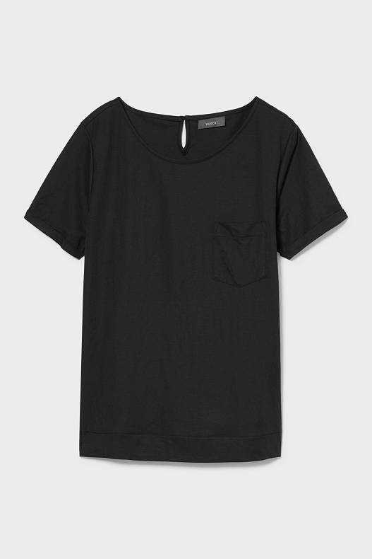 Femme - T-shirt - noir