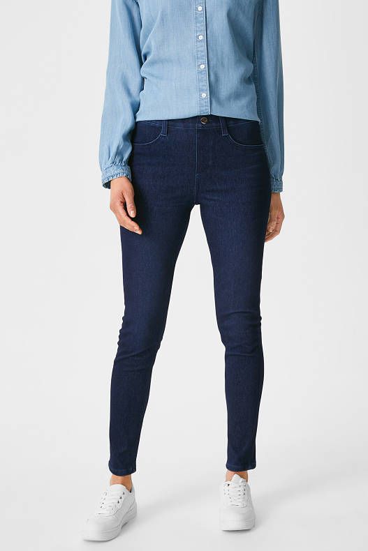 Femei - Jegging jeans - 4 Way Stretch - denim-albastru