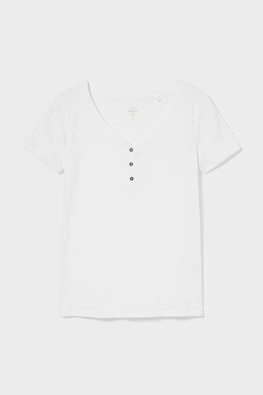 Promoții - Tricou basic - alb