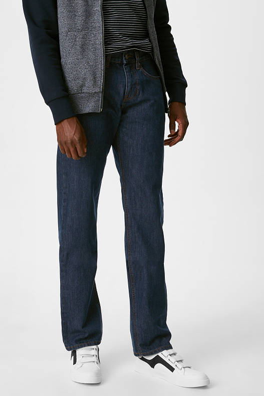 Tendință - Regular jeans - denim-albastru închis