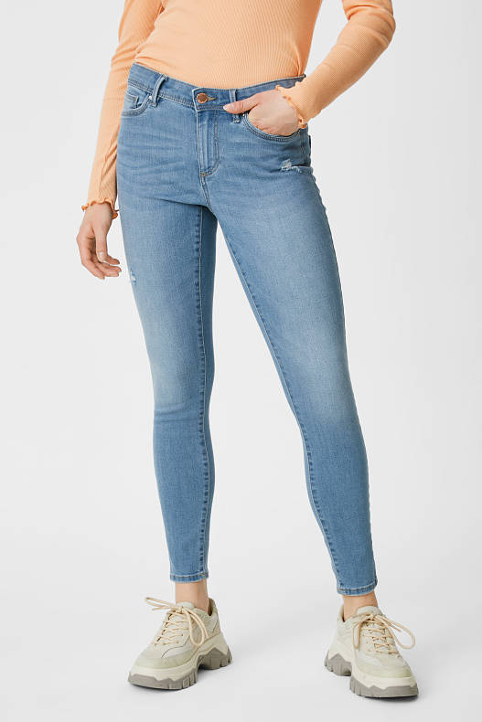 Tendință - ONLY - skinny jeans - denim-albastru