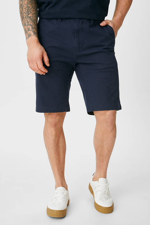Tendință - Pantaloni scurți - Flex - albastru închis