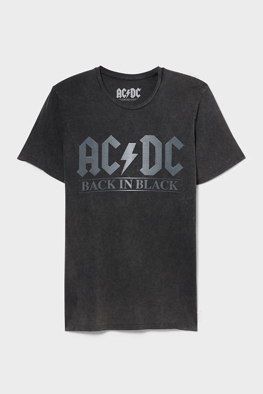 Uomo - CLOCKHOUSE - t-Shirt - AC/DC - nero