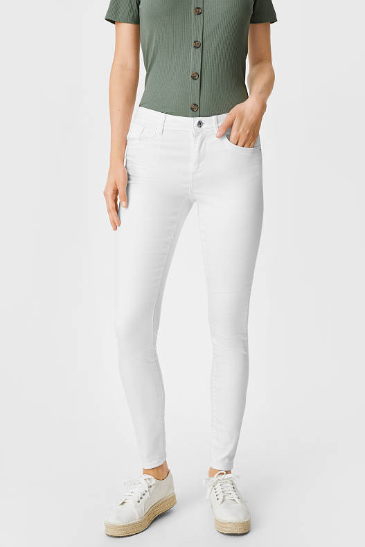 Femei - VERO MODA - Skinny jeans - alb