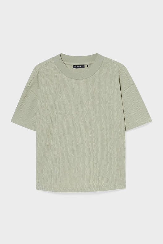 Femme - T-shirt - vert clair