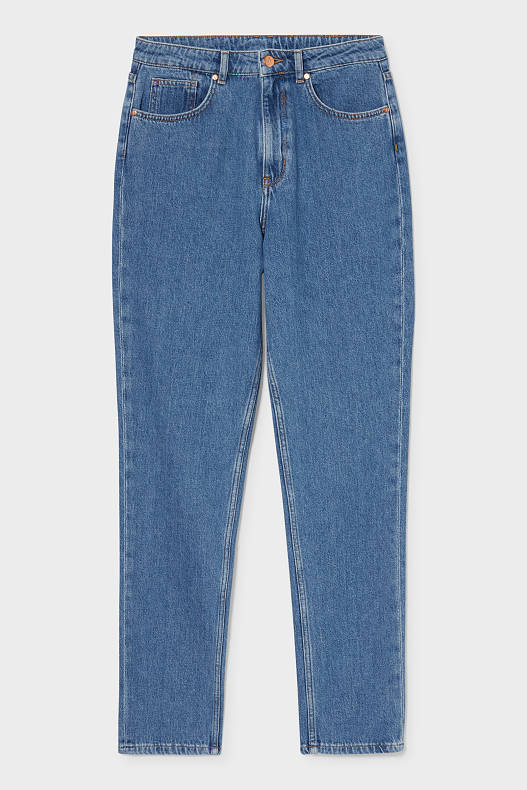Sale - Jinglers - straight jeans - a vita alta - jeans blu