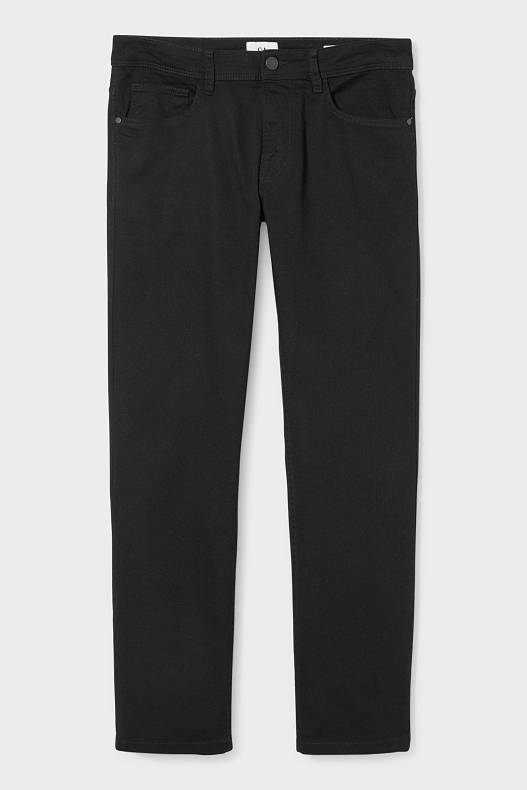 Tendință - Pantaloni - regular fit - negru