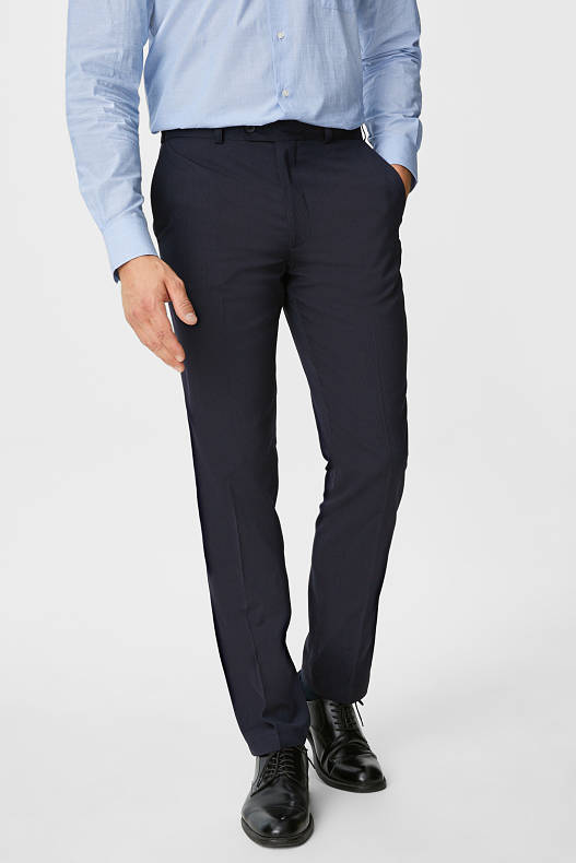 Bărbați - Pantaloni modulari - Regular Fit - albastru închis