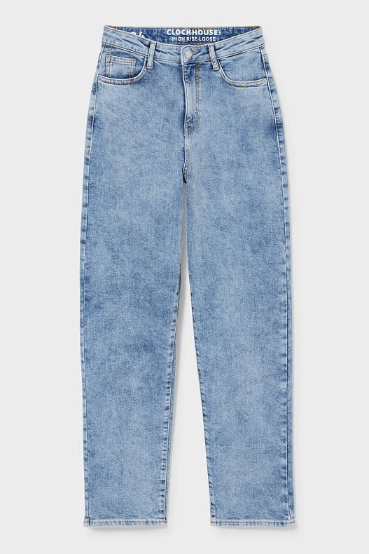CLOCKHOUSE - CLOCKHOUSE - loose fit jeans - denim-albastru deschis