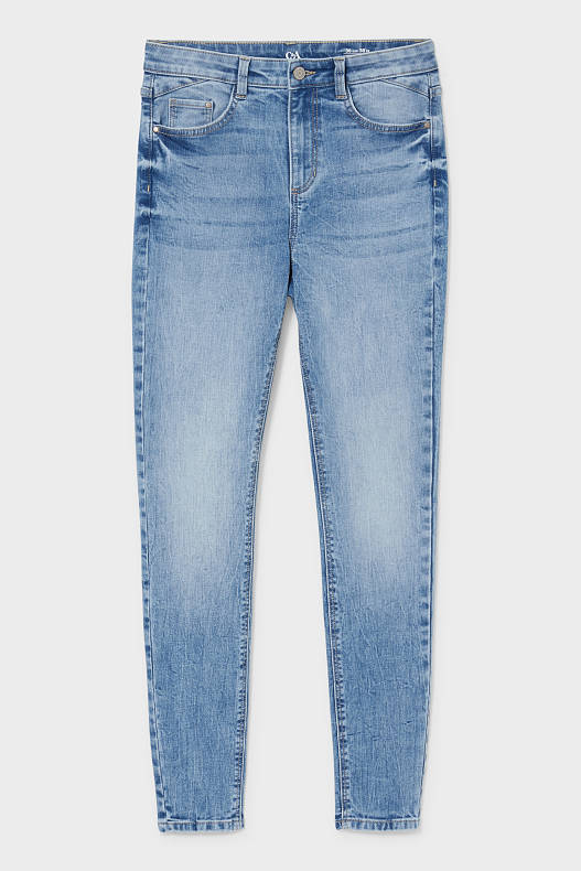 Ženy - Skinny jeans - džíny - světle modré