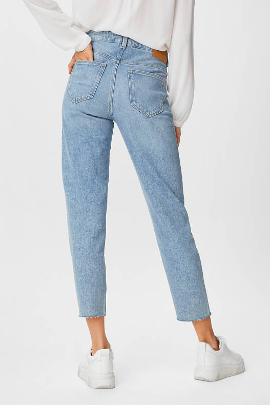 Slevy - Mom jeans - džíny - světle modré