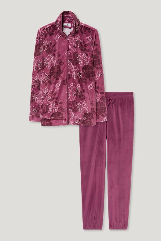 Femme - Pyjama - violet