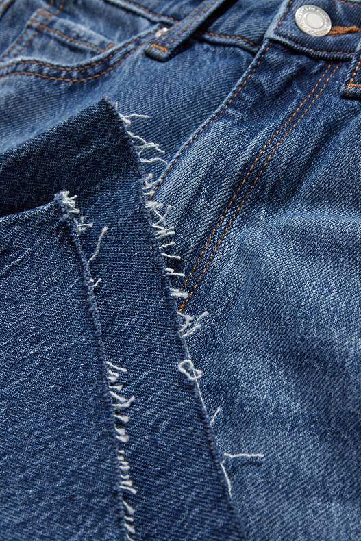 Slevy - CLOCKHOUSE - loose fit jeans - high waist - džíny - modré