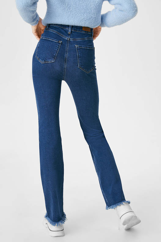 Femei - CLOCKHOUSE - flare jeans - denim-albastru