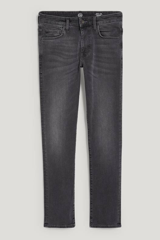 Muži - Skinny jeans - LYCRA® - šedá