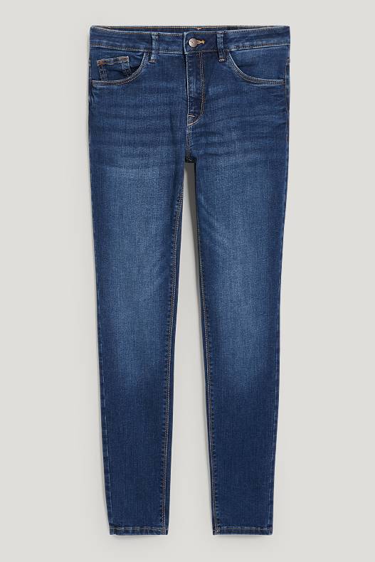 Tendință - Skinny jeans - jeans modelatori - denim-albastru