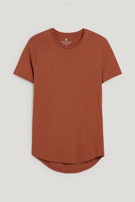 Homme - T-shirt - marron
