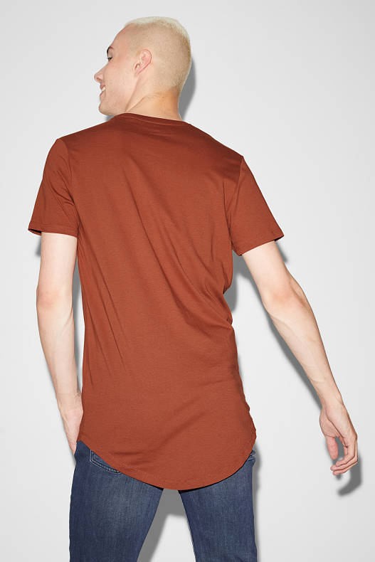 Uomo - T-shirt - marrone