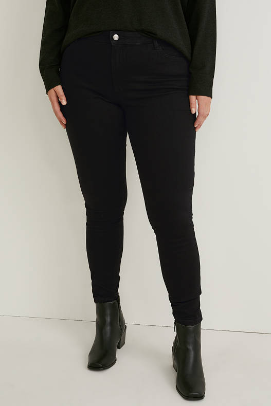 Femei - Skinny jeans - jeans modelatori - LYCRA® - negru