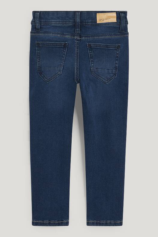 Trendové kategorie - Slim jeans - tmavomodrá
