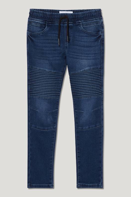 Tendință - Tapered jeans - denim-albastru